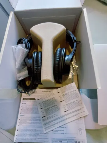 Fone de Ouvido Audio-Technica ATH-M20x novo!