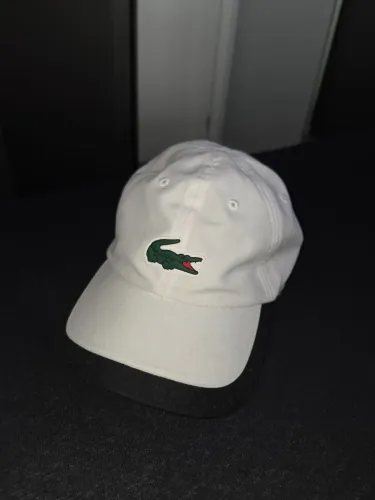 Boné Lacoste Sport Contraste Branco