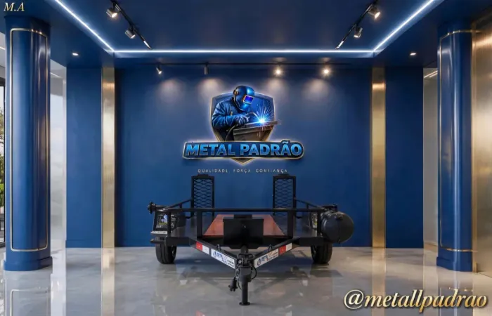REBOQUE PLATAFORMA 0KM - METAL PADRÃO | Resistência e Versatilidade!