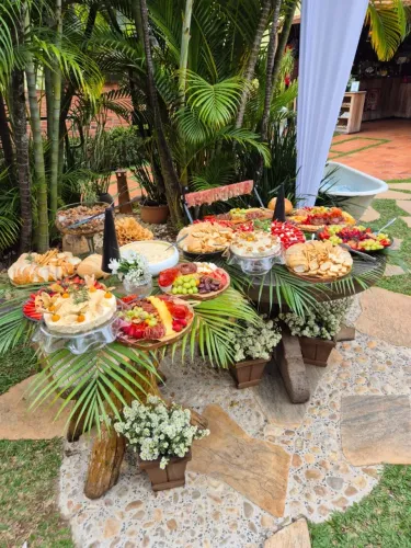 Mesa de frios - mesa de antepastos - mesa de aperitivos bh