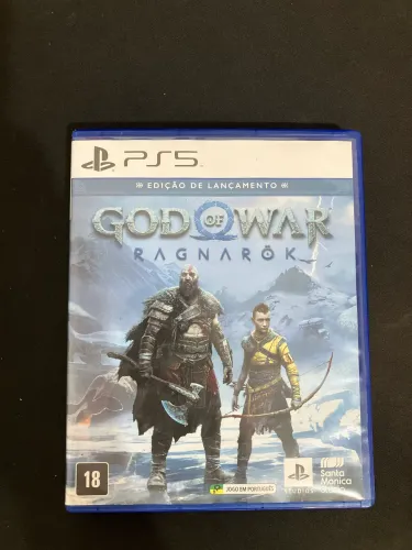 God Of War Ragnarök Edição De Lançamento PS5 Mídia Física Original