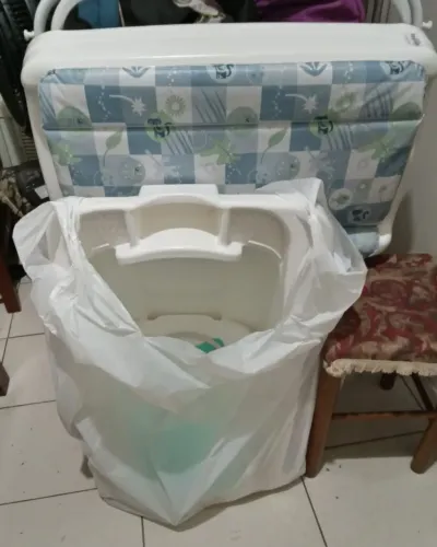 Banheira com trocador