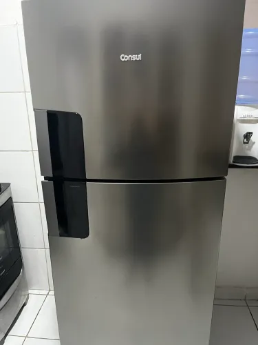 Geladeira Duplex Frost Free Inox 455 litro 