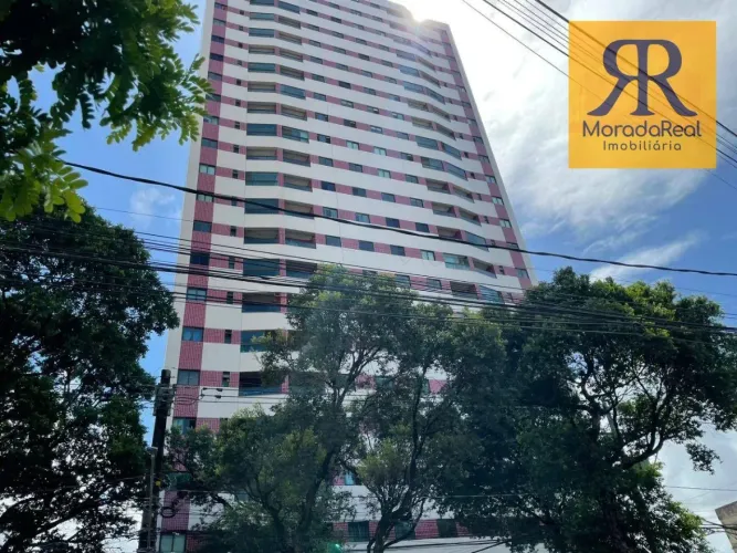 Apartamento com 3 quartos para alugar, 63 m² por R$ 4.190/mês - Campo Grande - Recife/PE