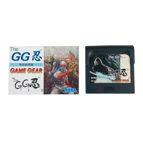 Shinobi C/ Manual - Japonês - Sega Game Gear