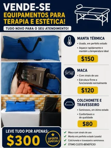 Equipamentos para estética 