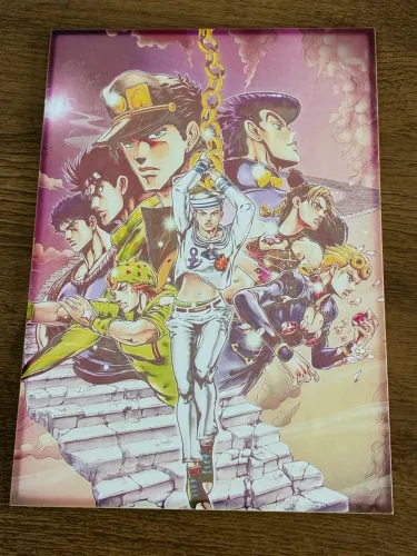 Placa Quadro Jojo?s Bizarre Adventure