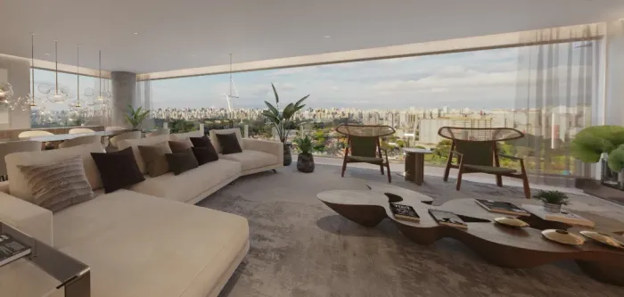 Apartamento para venda em Ibirapuera com 3 quartos, sendo 3 suítes, 240m²