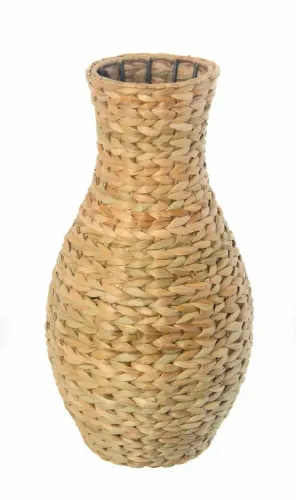 VASO DE PALHA TABOA 45 CM - PERFEITO PARA DECORAÇÃO DE FESTAS E AMBIENTES