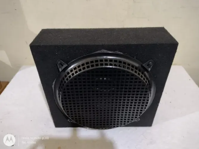 Caixa de subwoofer 8 polegas, Slim, passiva, 150wrms,
