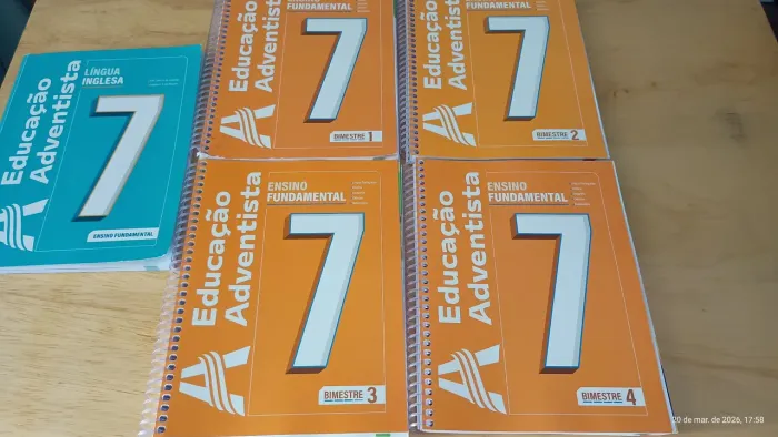 Livros adventista 7 ano