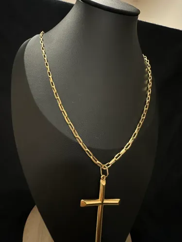 Corrente de ouro 8.45g 18k procedência garantia eterna