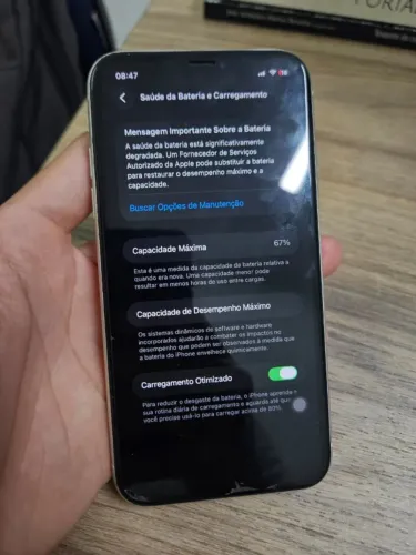 iPhone 11 128GB Branco - Conservado
