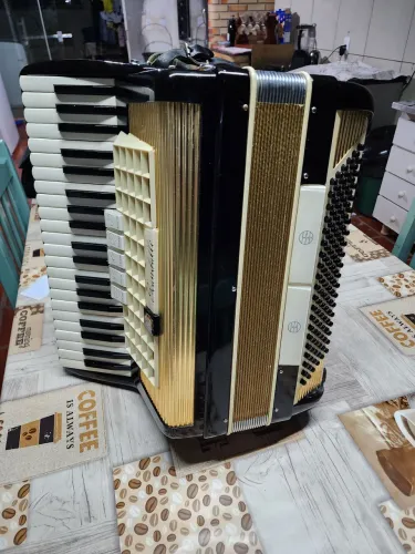 Acordeon scandalli favo de mel 120 baixos