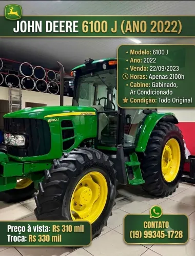 John Deere 6100 J 2022