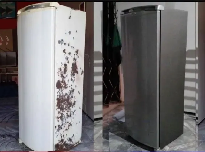 Geladeira renovada