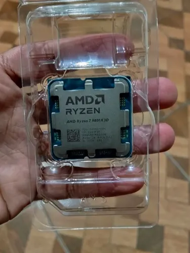 Processador AMD Ryzen 7 9800X3D, 4.7GHz (5.2GHz Max Turbo)