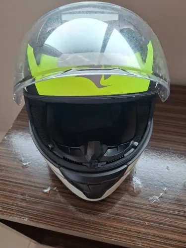 Capacete Race Tech Tam. 62 com viseira transparente