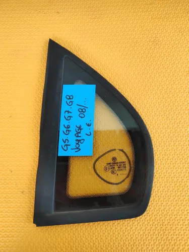 Vidro Oclinhos Fixo Porta Traseira Esquerda Voyage / Gol G5-G6-G7-G8 Completo