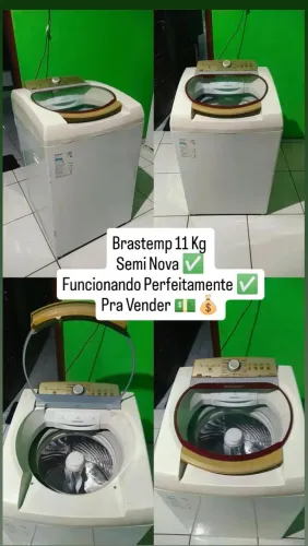 Máquina de lavar Brastemp 11 kg Semi nova