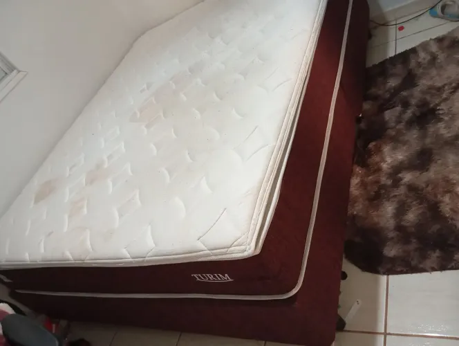 Cama nova da TURIM, comprada em fevereiro
