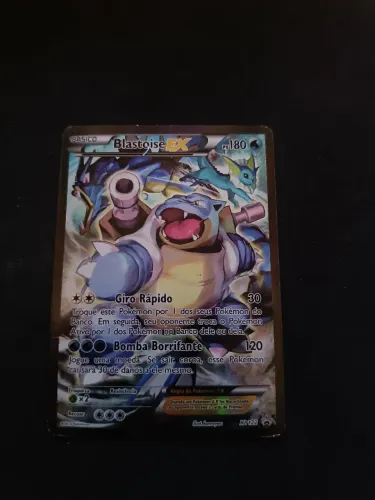 CARTA BLASTOISE EX ULTRA RARA