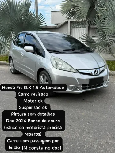 Honda Fit EXL 1.5 Flex/flexone 16V 5P AUT 2013
