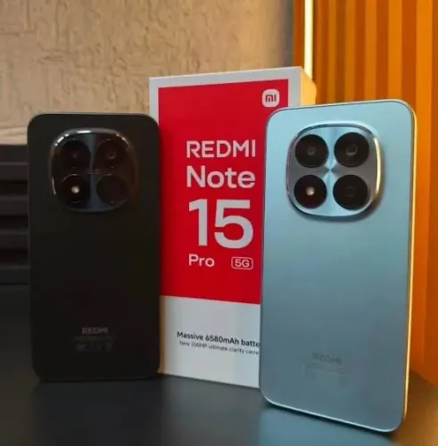 Redmi Note 15 Pro 5G NFC 256/08- Preto Azul + Entrega Grátis