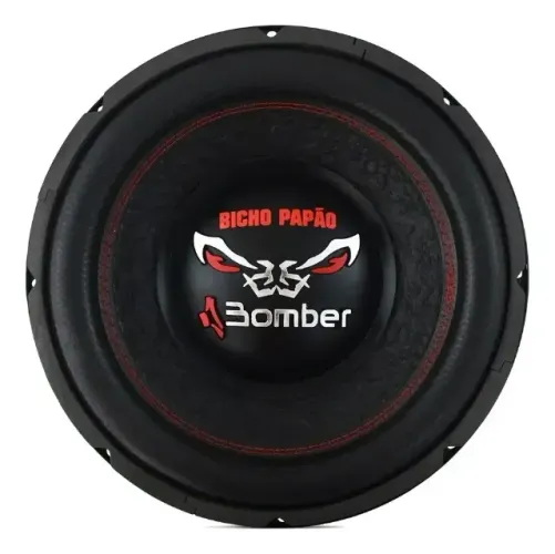 Alto Falante Subwoofer Bicho Papão 12 Bomber 800w 4 Ohms Cor