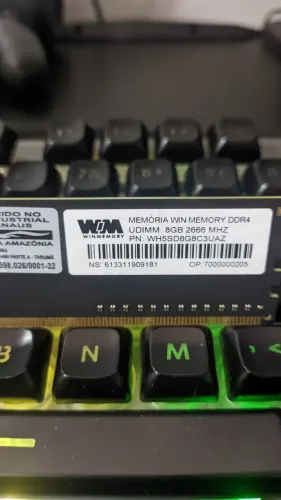 MEMÓRIA RAM 8GB DDR4 2666MHZ - PARA PC