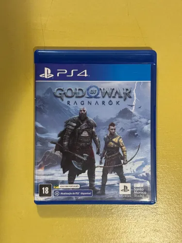 God of War - Ragnarök PS4 mídia física