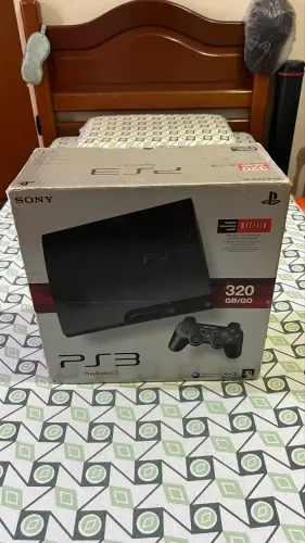 Só Caixa Playstation 3 Ps3 Original Sony 33x33cm Usado