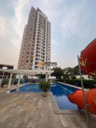 Apartamento com 3 quartos e sacada próximo da UNIC