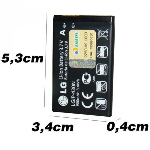 Bateria lg ip430n gb280 original