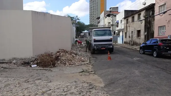 Retirada de entulhos manual