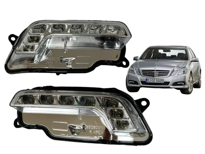Par Led Farol de Milha Mercedes Benz E350 E550 2010 2011 