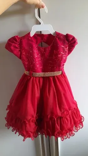 Vestido luxo de bebê