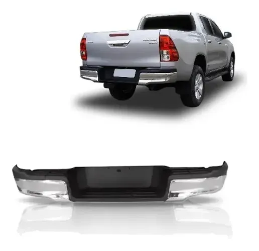 Parachoque Cromado Traseiro Toyota Hilux  2016/   FPI
