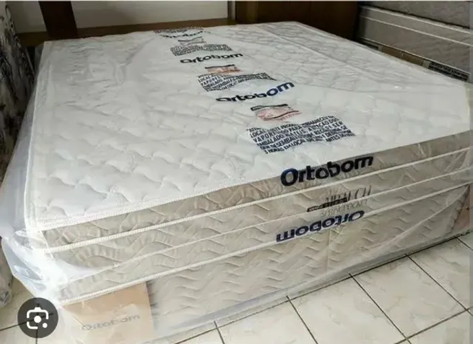 queima de estoque camas superkiing Ortobom airtech