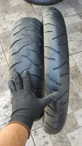 Par pneu usado Michelin Anakee3 150/70-17 90/90-21