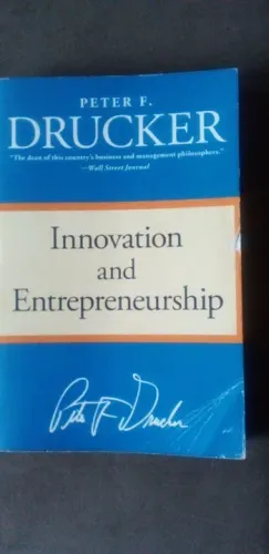 Livro - Innovation and Entrepreneurship - Peter Drucker (autor)