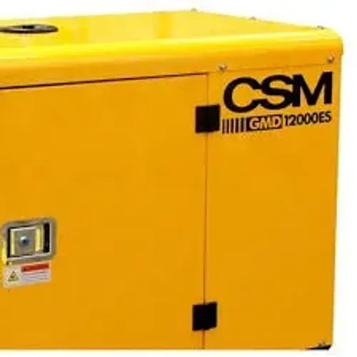 Gerador Csm Gmd12000es A Diesel Cabinado Motor 20hp 127/220v