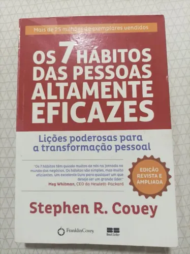 Livro Os 7 hábitos das pessoas altamente eficazes