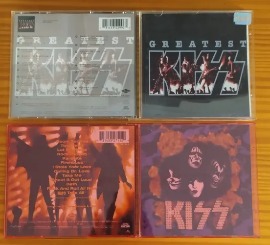 KISS-COMBO 02 CDs-Greatest KISS + You Want The Best