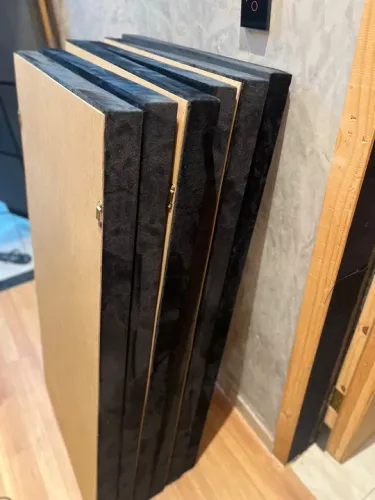 Painel acustico Lã de rocha 120x60x5