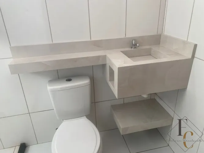 Pias em porcelanato