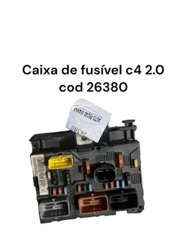 Caixa de Fusível C4 2.0 - Cod 26380