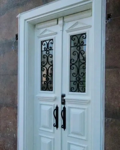 Gradil de Porta em Ferro Forjado Sob medidas e exclusivas na CasaDeFerro
