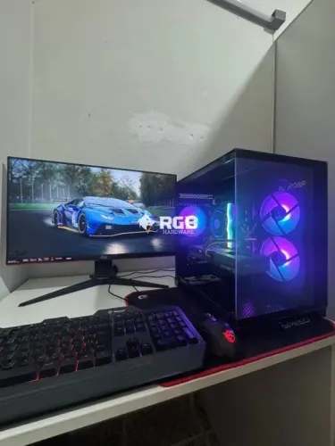 Pc Gamer Novo i5 12400f Rx 6600 Roda Tudo 1 ano de garantia