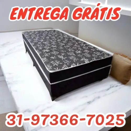 CAMA BOX SOLTEIRO D33 / IMPERDÍVEL / DIRETO DA FÁBRICA 